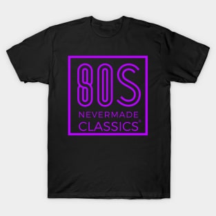 80s NEVERMADE CLASSICS Vaporwave T-Shirt